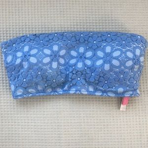 Strapless bikini top